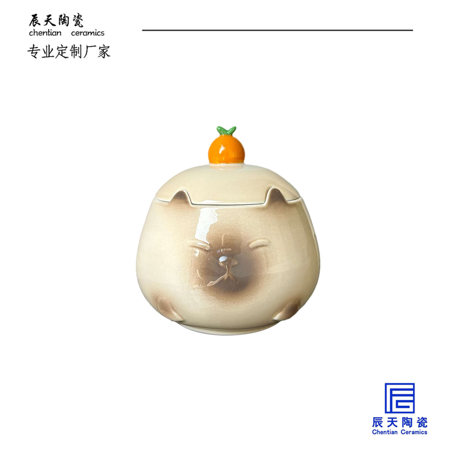 <b>客戶定制 創(chuàng)意可愛貓咪帶蓋馬克杯</b>